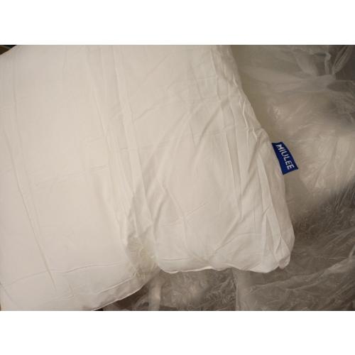 MIULEE Throw Pillows Inserts, Pack of 2 18x18 Inch 100% Virgin Fiber Filling Bed Couch Pillows