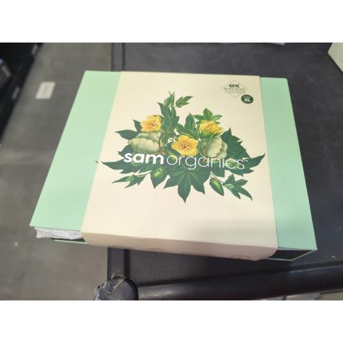 Size XL Color Black Organic Cotton Underwear Womens 4 Pack. Black 4Pack, Multi Colors 4Pack, High Waist, High Cut bikini brief.