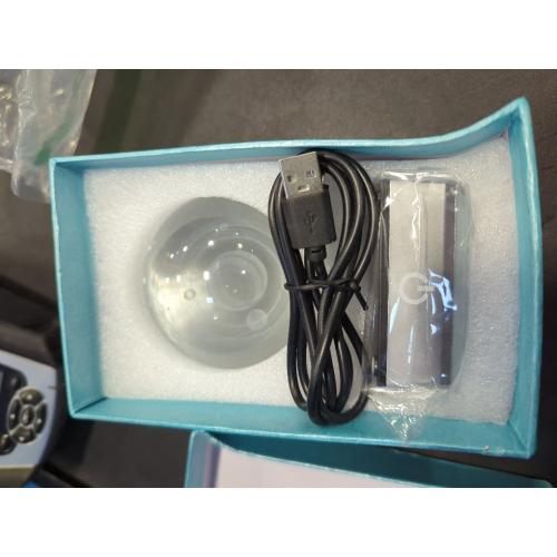 3.15 3D Saturn Crystal Ball Night Light 3.15 inch Glass Ball Table Lamp with Color Changing Touch Base Decor Ideal Saturn Gifts for Friends Kids Christmas Birthday