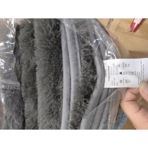 Ophanie 6x9 Area Rugs, Upgrade Non-Slip Fluffy Soft Rugs for Living Room, Large Shag Grey Fuzzy Plush Rug, Gray Shaggy Big Carpets for Bedroom, Kids Boys Girls Dorm Nursery Home Decor Aesthetic