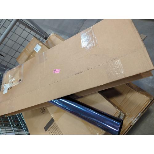 WPCTEV Reflective Window Film Mirror One Way Daytime Privacy Anti UV Static Cling Window Film Removable Decorative Screen Stickers Blue & Silver 6 Mil 35.4 Inch x 6.5 Feet