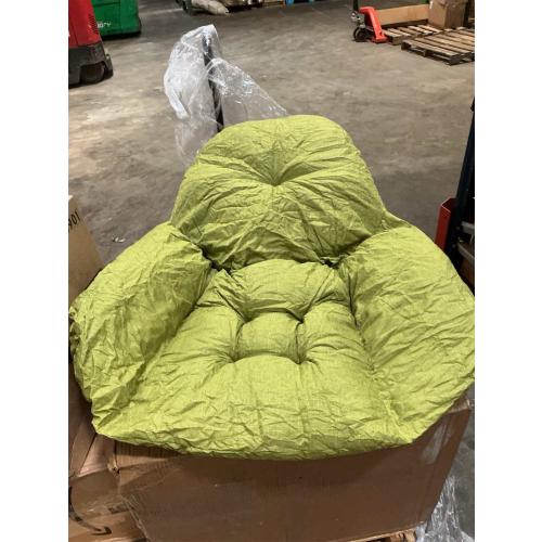 Swing Egg Hammock Chair Cushion Replacement for Bookstore, Library with Invisible Zipper Multifunctional Washable Removable, Green