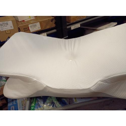 Neck Haven Pillow for Sleeping Ergonomic Sleep Apnea Snoring Pillow with Memory Foam Neck Head Shoulder Support Pillows for Side,Back,Stomach Sleeper (White)