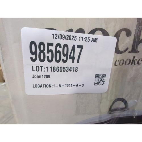 Crockpot™ Size  8-qt. Black Stainless Digital Slow Cooker