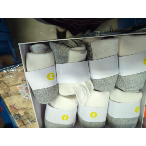 WANDER Men's Athletic Ankle Socks 3/8 Pairs Thick Cushion Running Socks for Men&Women Cotton Socks 6-9/9-12/12-15