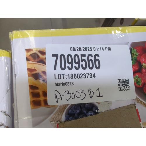 Bella - Nonstick Rotating Belgian Waffle Maker - Stainless Steel