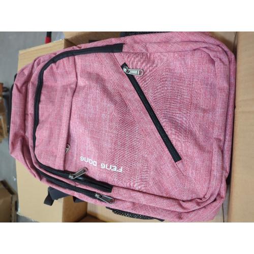 Large Laptop Backpack 17.3 inch Durable Waterproof Travel College Backpack Bookbag for Men & Women Business Backpack with USB Charging Port and Headset Port Light Pink