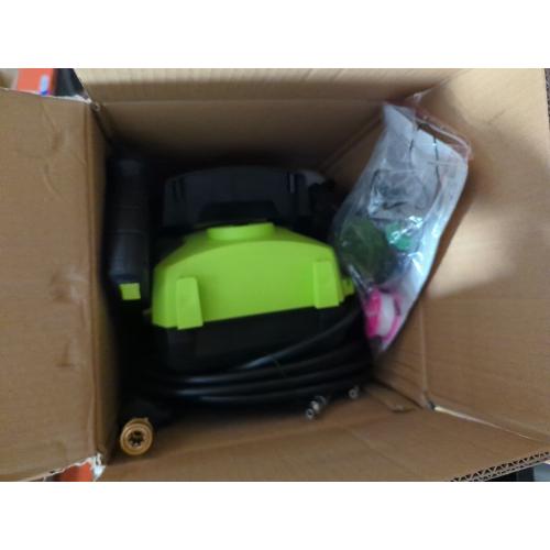 BLACK AND GREEN Electric Pressure Washer 4800 PSI 2.8 GPM, Power Washers Electric Powered with 4 Nozzles and Foam Cannon, High Pressure Cleaner Machine for Cars, Patio, Driveway, Home Cleaning