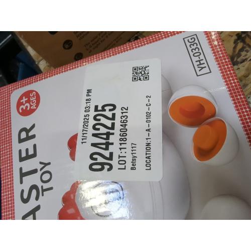 TEMI Toddler Chicken Easter Eggs - Color Matched Game Shape Sorter with 6 Toy Eggs for Kids 3-5, Fine Motor Skills Sensory Toys, Educational Gifts for 3-6 Girls Boys Baby