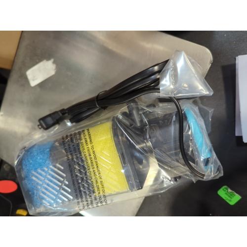 AquaMiracle Aquarium Filter 3-Stage in-Tank Filter Internal Fish Tank Filter Turtle Filter for 10-40 Gallon Fish Tanks with Dual Water Outlet & Aeration