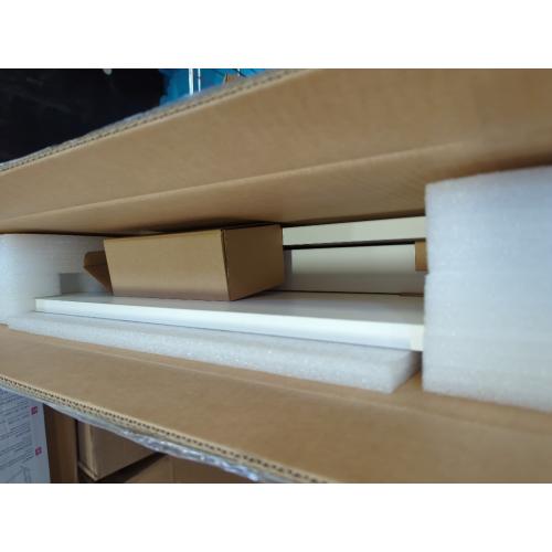 27.6 W x 15.7 D, White FLEXISPOT H7 Adjustable Overbed Bedside Table with Wheels Pneumatic Mobile Standing Desk Laptop Desk Rolling Computer Cart Movable Overbed Table Hospital Home Use(27.6 W x 15.7 D, White)