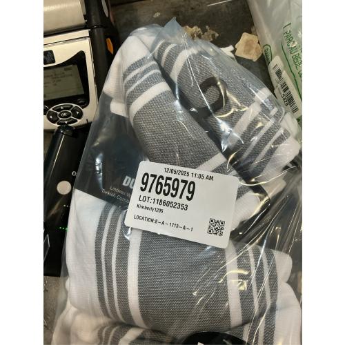 All-Clad Striped Dual Kitchen Towel in Black
