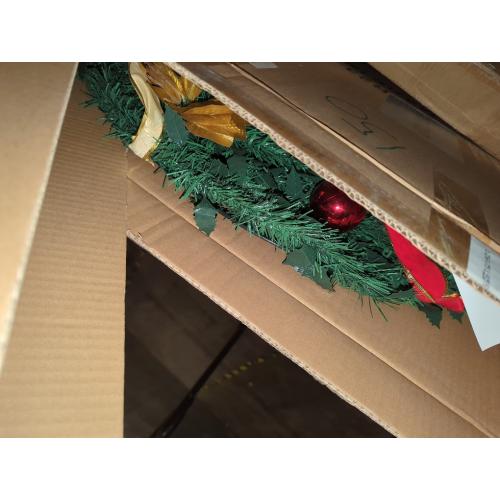 7Ft Pop Up Christmas Tree,Prelit 250 Warm White LED Lights,1 Minute Pull Up,Fully Decorated 84 Ornaments,8 Lighting Modes & Timer,Fire-Resistant,Foldable,Collapsible Outdoor Indoor Holiday Party Decor