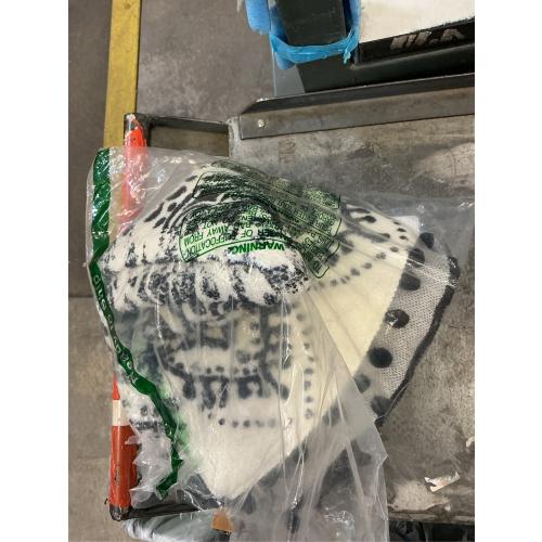 Uphome Boho Round Rug for Bedroom 3' Circle Beige and Black Bathroom Rug with Pom Poms Fringe Washable Mandala Accent Throw Rugs Non-Slip Soft Floor Mat for Entryway Living Room Sofa Kids Room Nursery