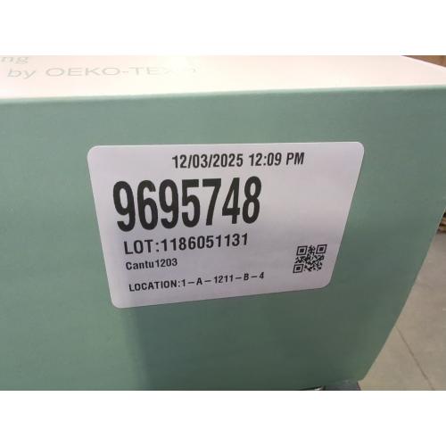 Haven Waffle Large/X-Large Organic Cotton Robe in White