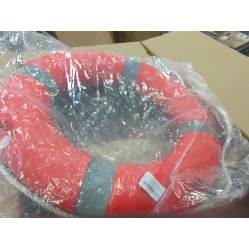 Size 14/22 Color orange Pool Life Ring Buoy Safety Ring Boat Throw Ring Life Preserver Ring with Water Floating Lifesaving Rope and Reflective Tape Orange 14/22