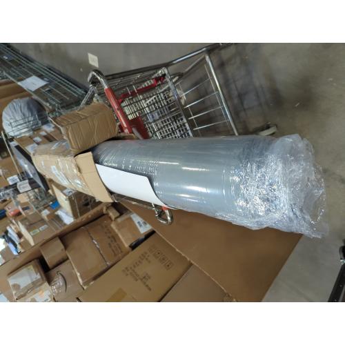 GREY CYMULA CertiPUR-US Memory Foam Camping Mattress Pad, Portable Foam Sleeping Pad for Camping, Roll up Sleeping Mat for Adults Guest Floor Bed for Sleepover, Car, Tent SUV Cot Mattress