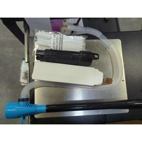 Portable Power Battery Pump, Battery Powered Liquid Transfer Pump, 2.2 Gallons per Min, Water & Fuel Transfer Pump For Gasoline Diesel