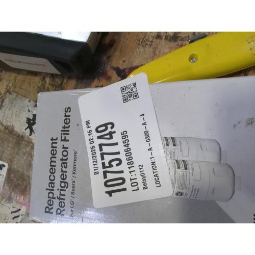 Best Buy Essentials BE-LGLT7532 Premium Refigerator Water Filter for LG Sears Kenmore (10-Pack)