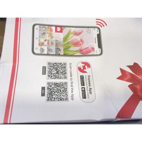 Frameo Size 10.1 Inch WiFi Digital Picture Frame with 32GB Memory, 1280 x 800 IPS Touch Screen Smart Electronic Photo Frame, Wall Mountable, Auto-Rotate, Share Photos/Videos Via Frameo App from Anywhere