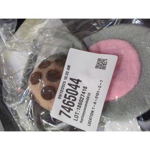 Mouse Costume Set and 4 pcs Cookie Brooches Mouse Ears Headband Bow Tie Tail Halloween Party Dress up Accessories
