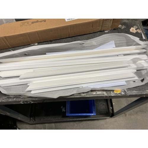 3 Set Accent Wall Molding Kit Premade Wainscoting Panels Wall Molding Peel and Stick Panel White Pre Cut Trim for Walls Picture Frame Molding for Home Decoration(16 x 24 Inch)