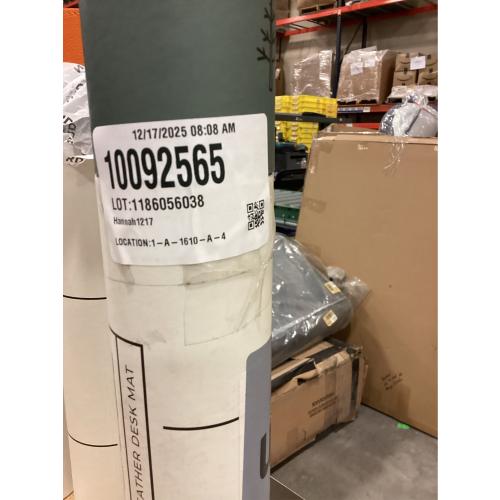 Nordik Leather Desk Mat Cable Organiser (Champagne Beige 89 X 43 cm) Premium Extended Mouse Mat for Home Office Accessories - Non-Slip Vegan Leather Desk Pad Protector & Desk Blotter Pad