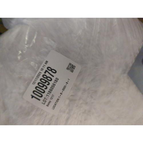 Latepis White Fur Rug 5x7 Washable Shag Rug Fluffy Faux Rabbit Rugs for Living Room Bedroom Playroom Nursery Plush Throw Rugs Luxury Home Decor