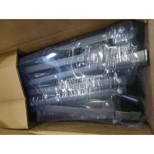 Color Black Collapsible Wagon, Foldable Wagon with Tailgate Extended, 360lbs Heavy Duty, Portable Lightweight Utility Wagon for Grocery, Camping, Garden, Sports, Black T