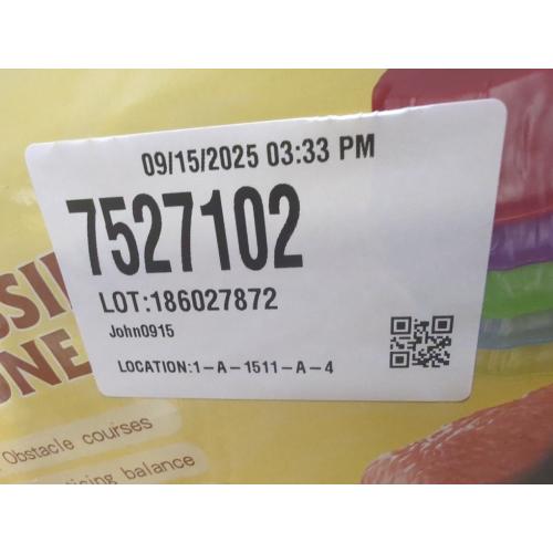 Set of 8 Stepping Stones for Kids - 8Pcs Non-Slip Plastic Stepping Stones with LED Lights, Preschool Balance & Gross Motor Skills Game Toys, for Toddlers 3 Years Up, Outdoor & Indoor