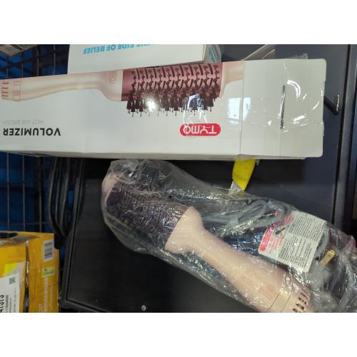 TYMO Pink Volumizer Hair Dryer Brush with Titanium Barrel, 1200W, 3 Speeds, Nylon Bristles, Ionic Technology, Salon Long-lasting Hairstyles, Hot Air Brush for Women, Designed for 120V USA Outlets