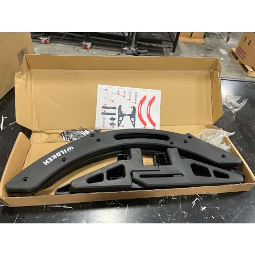 WILDKEN Bike Stand, Bike Stand Floor for Home/Garage Adjustable Bicycle Stand Bike Parking Rack Fit Road, Mountain, MTB, BMX, E-bike, Scooter, Fat Tire Bikes (Black)