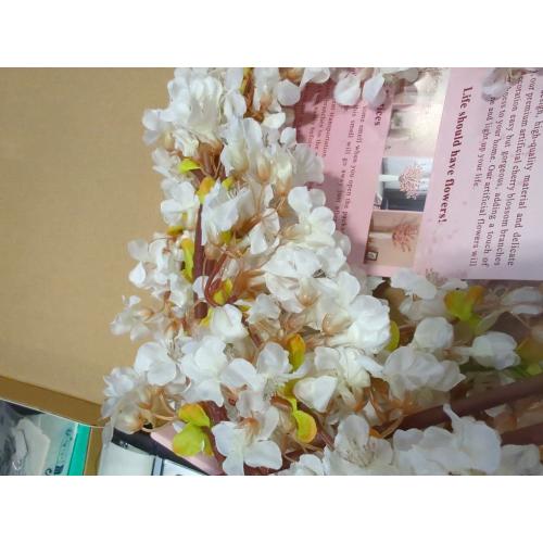 3 Pack Artificial Cherry Blossom Branches - 20 Inch Real Touch Silk Flowers with Bendable Stems for Vase, Wedding, Home Office Decor, Spring Floral, Party & Event Decor (Blush Pink Gradient)