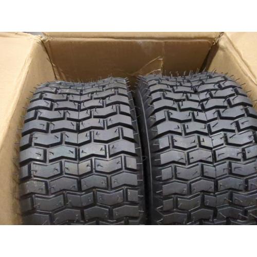 Set of 2 Size 13x5.00-6 Tire and Inner Tube Set, TR-13 Straight Valve Stem, Replacement Riding Mower Front Wheel Assembly, 2 Pack