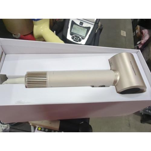 Cosy Companions Hair Dryer, 150000 RPM High-Speed Hairdryer for Fast Drying, Low Noise, HD Display, 5 Temps & 2 Speeds, 500 Million Negative Ionic Blow Dryer, Gold