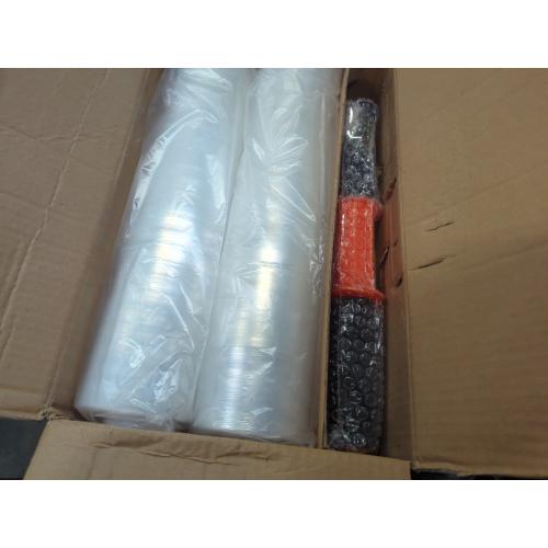 Pack of 2 Size 15inch x1000ft JARLINK Stretch Film, 15 Inch x 1000 Feet Shrink Wrap for Pallet Wrap, Industrial Strength Stretch Wrap with Handles, Moving Wrapping Plastic Roll, 60 Gauge, 2 Pack, Clear