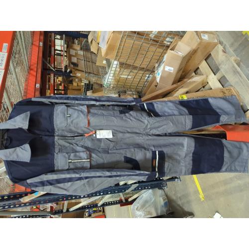 Size S..Men's Work Coveralls Multi Pockets Garage Work Jumpsuit Zip Coverall One Piece Workwear Mechanic Overalls