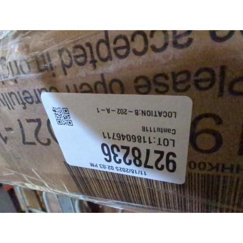 Landover Upholstered Platform Full Bed White