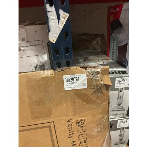 ROLOVE Vanity Mirror with Lights, 32 x 22 Large Lighted Vanity Mirror with Dimmable 3 Modes, LED Makeup Mirror, USB Charging Port, Tabletop or Wall-Mounted Square White