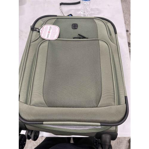 Swissgear Carry On (20’ Soft Exp Spin Olive Green) (Little Damaged, See The Pictures)