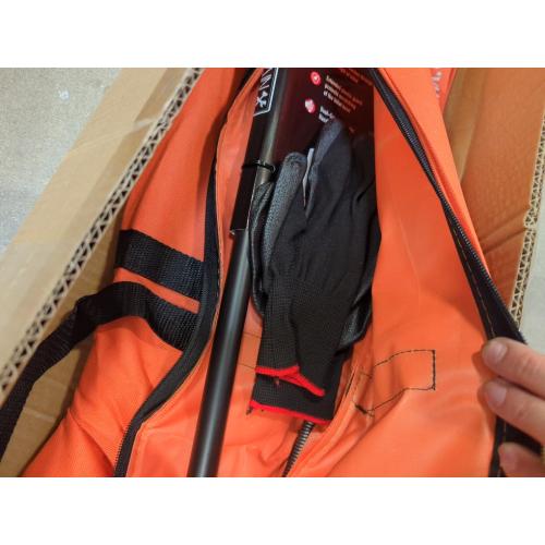 DrainX Toilet Auger Drain Plumbing Snake | Use with Drill or Manually, Angle Designed for Toilet Clogs, Plastic Guard for Porcelain Protection