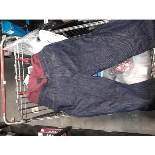 Fashion High Waist Women's Jeans Y2K Casual Baggy Wide Leg Neckline Style Waist Design Straight Jeans XL