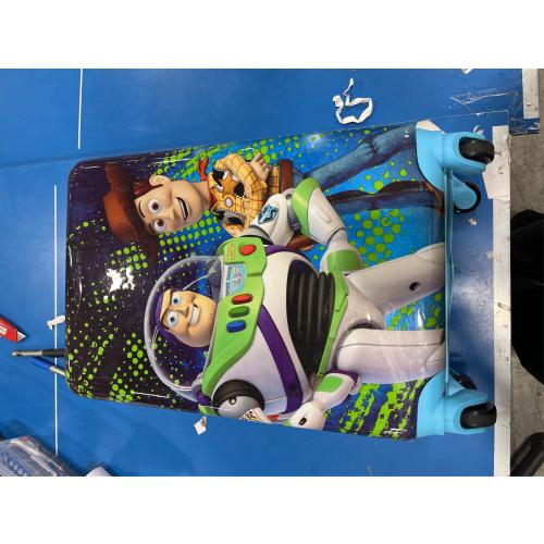 Disney Toy Story 20 Hardshell Luggage - Woody Buzz Cute & Durable Hard-side Suitcase for Travel with Spinner Wheels 20x12x8