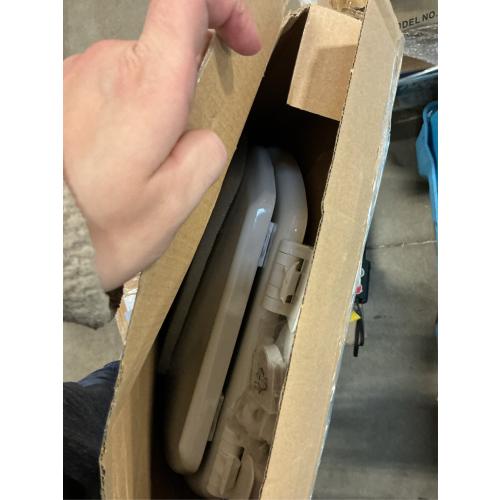 HIGHCRAFT Premium Elongated Toilet Seat with Adjustable Hinges & Quick Removal Mechanism - Molded Wood Toilet Seat - Fits Standard Elongated Toilets - Oval Seat in White