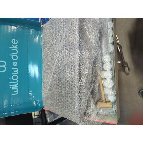 Willow & Duke Extra Large Cat Litter Box Enclosure Shield with Forest Design & Litter Mat - High-Sided Litter Box Splash Guard, Pee Shield, Easy to Clean Scatter Guard for Mess-Free Home