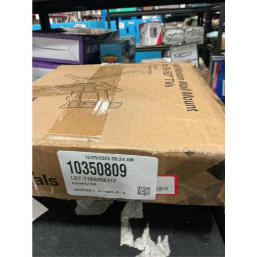 Best Buy Essentials Full Motion TV Wall Mount with Mounting Hardware Included, (New)