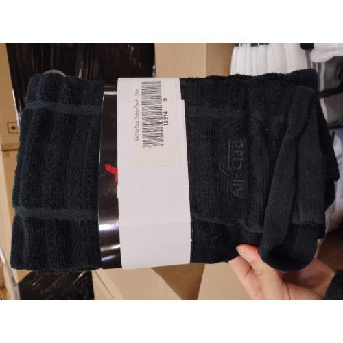 All-Clad Solid Kitchen Towel: Highly Absorbent, Super Soft Long Lasting - 100% Cotton, 17x30 Tea Towel for Cleaning & Drying Dishes, Pans, Glassware, or Countertops, (6-Pack), Black