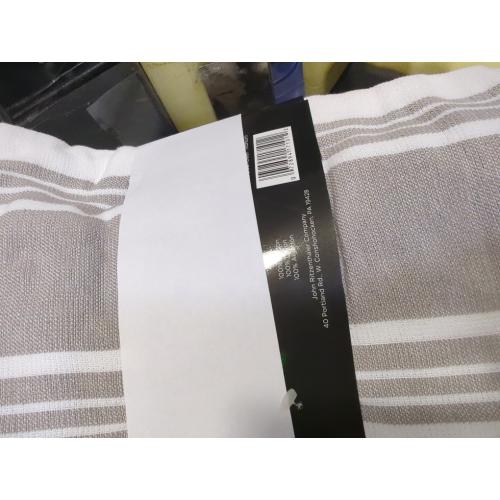 All-Clad Striped Dual Kitchen Towel in Titanium pack of 3