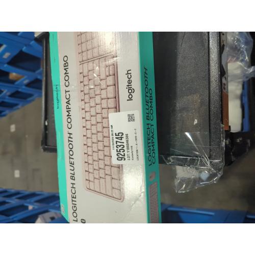 Logitech MK250 Bluetooth® Compact Keyboard Mouse Combo in Rose