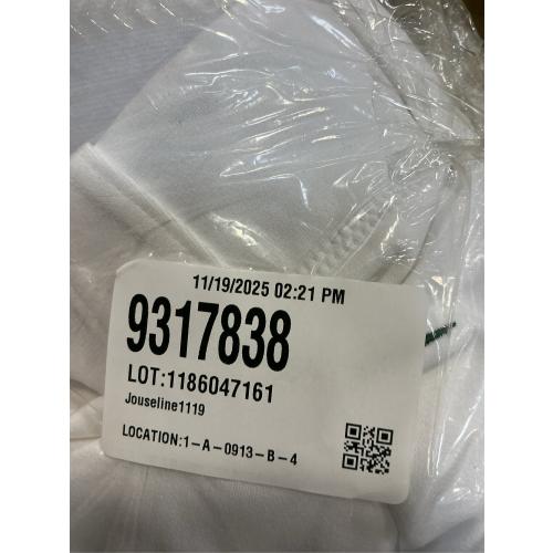 L Nike Boys GSB Team Vapor Select Piped Pants, White/Green